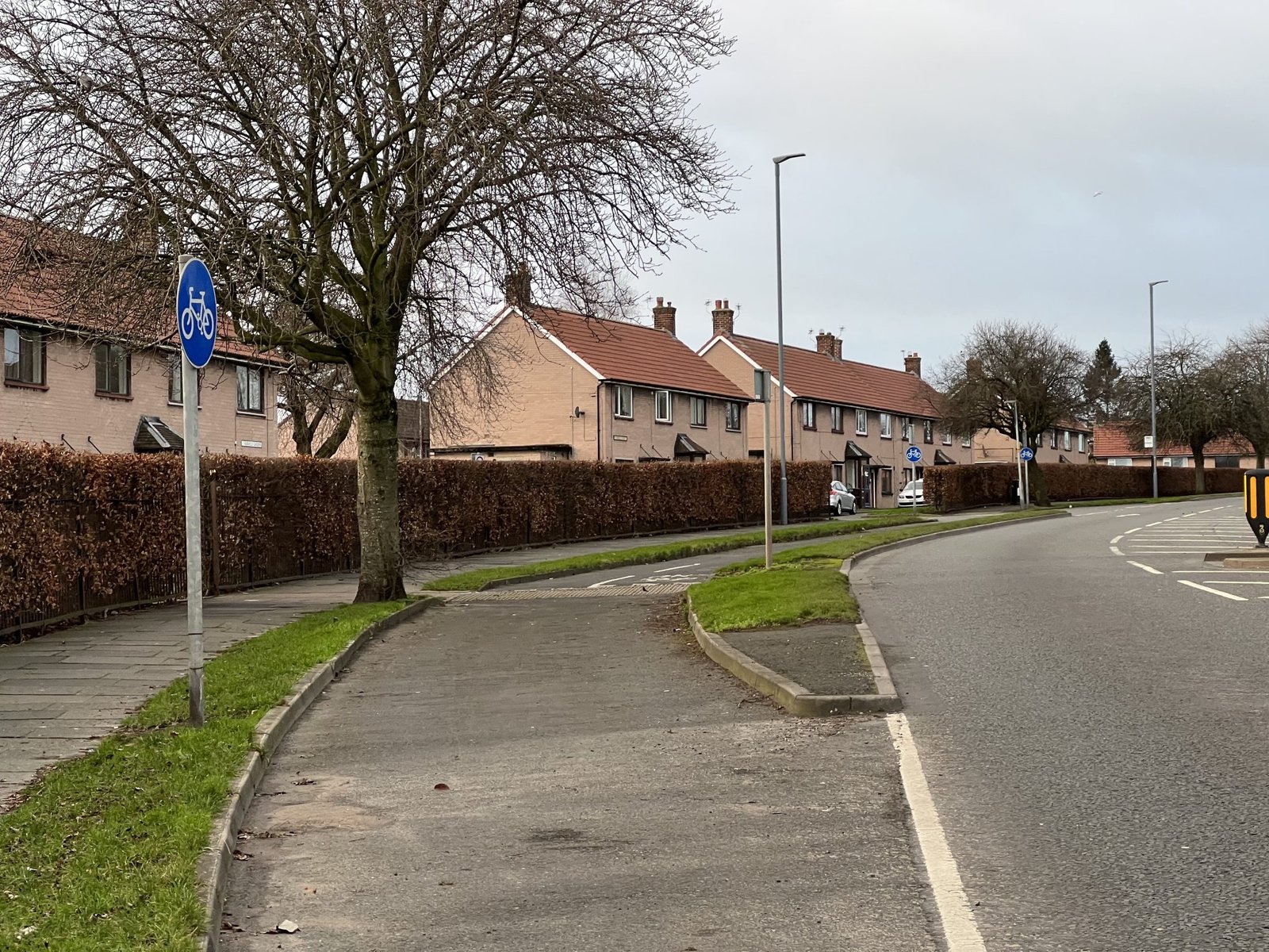 Wigton Road, A595, Carlisle British Cycle Tracks