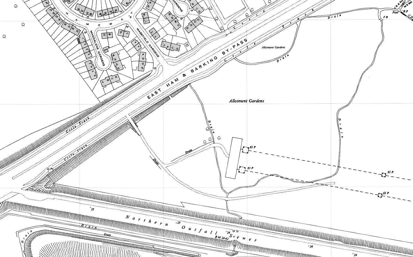 East Ham and Barking Bypass, A13, East London | British Cycle Tracks